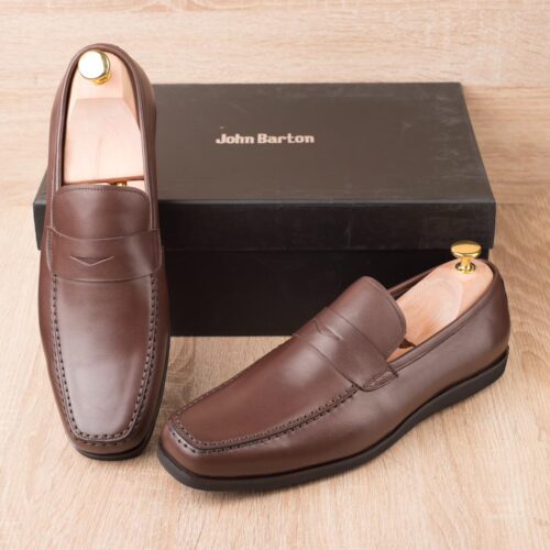 John Barton en Cuir Sans Lacets