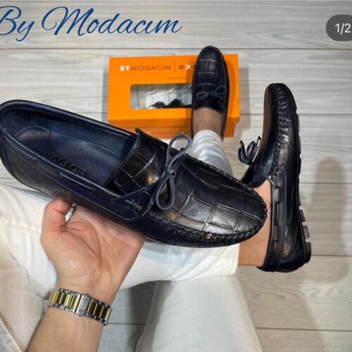 Tod's Croco Avec Lacet