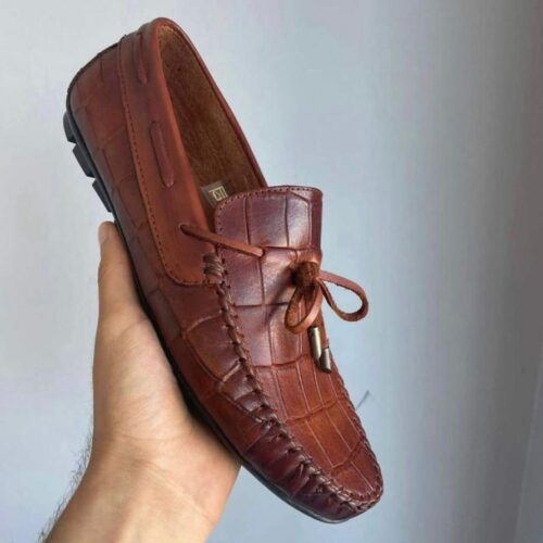 Tod's Croco Avec Lacet