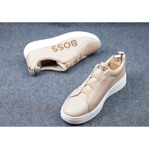 Baskets BOSS Beige – Style et Élégance
