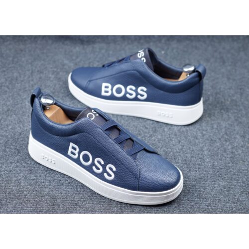 Sneakers BOSS – Bleu Marine Élégance & Confort