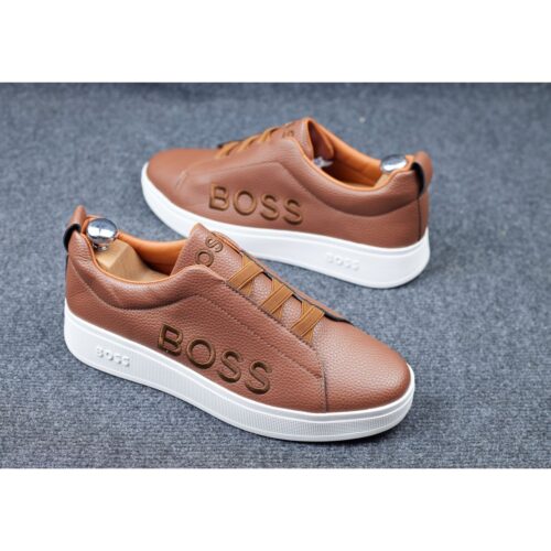 Sneakers BOSS – Marron Chic & Moderne