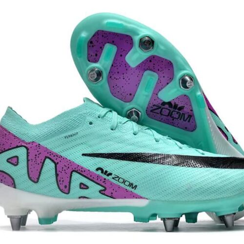 Crampons Nike Air Zoom Mercurial – Menthe/Noir/Violet