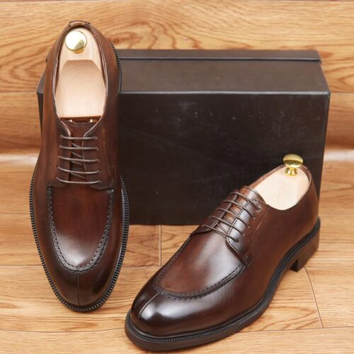 Derbies Homme - Cuir Marron