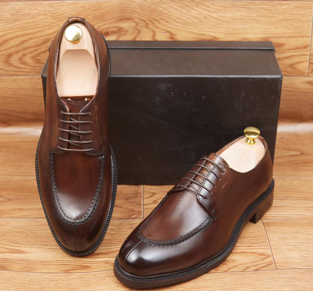 Derbies Homme - Cuir Marron