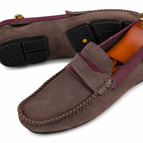 Mocassin Homme Marron Bordeaux - Collection Mocassins Homme
