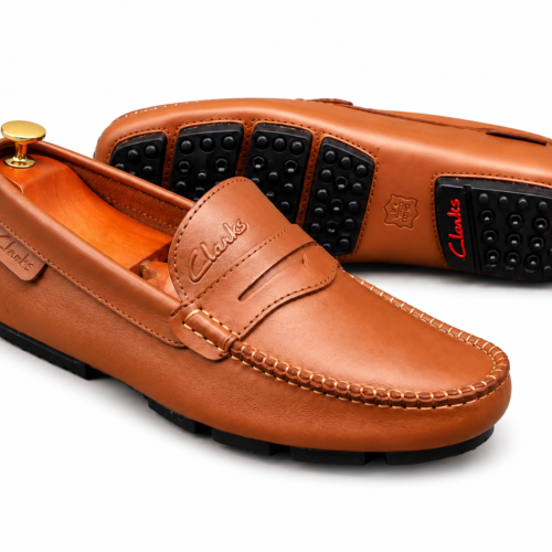 Mocassin Homme Cognac Classique