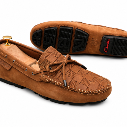 Mocassin Homme Marron Lacets