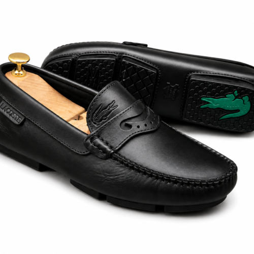 Mocassin Homme Noir Élégant