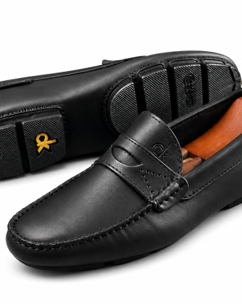 Mocassin Homme Noir Classique