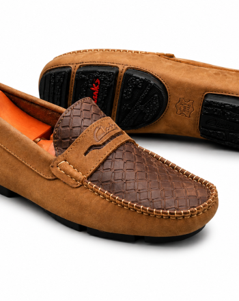 Mocassin Homme Marron
