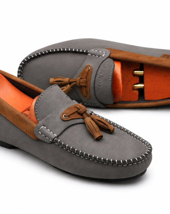 Mocassin Homme Gris - Collection Mocassins Homme