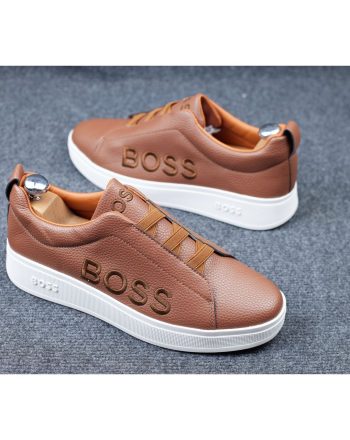 Sneakers BOSS – Marron Chic & Moderne